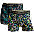 Marathon herre 2-pak tights str. M - multifarvet