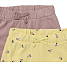 VRS baby 2-pak shorts str. 74/80 - gul/rosa