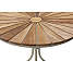 Kerteminde teak cafébord Sandy grey stel