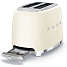 Smeg brødrister TSF01CREU - creme