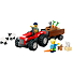 LEGO City Rød traktor med anhænger og får 60461