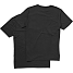 VRS herre 2-pak T-shirt str. 2XL - sort