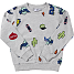 VRS børne sweatshirt str. 122/128 - grå