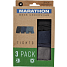 Marathon herre 3-pak tights str. XL - mørkeblå