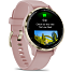 Garmin Venu 3S smartwatch - Dust Rose
