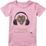 VRS børne T-shirt str. 122/128 - pink