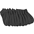 VRS dame 10-pak sneakers strømper str. 39/41 - sort