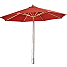 Laval parasol Ø 3m - rød