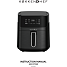Køkkenchef Digital Airfryer - sort