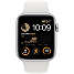 Apple Watch SE 2022 GPS 44mm - White Sport Band
