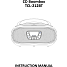 Denver TCL-212BT Boombox - lyserød