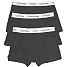 Calvin Klein herre 3-pak tights str. S - sort