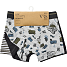 VRS børne 3-pak boxershorts str. 122/128 - grå/sort/oliven