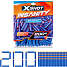 X-shot Insanity genopfyldningspakke med 200 pile
