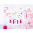 Folieballon "It's a girl" 45 cm - lyserød