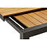 Canberra udtræksbord 100x 205/275 cm. Teak look