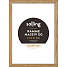 Ramme i massiv eg m. glas - 15x21 cm