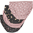 VRS børne 4-pak trusser str. 98/104 - sort/rosa