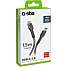 SBS lightning kabel 1,5 meter - sort