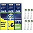 Oral-B CrossAction tandbørstehoveder 6-pak