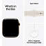 Apple Watch S10 Cell 42 mm S/M - Gold Titanium Sport Band