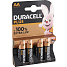 Duracell Plus AA batterier 4-pak