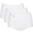 Sloggi dame 3-pak maxi perle str. 52 - hvid