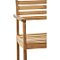 Rosenbord havestol - teak