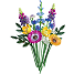 LEGO Icons Buket af vilde blomster 10313