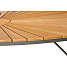 Kerteminde teak - nonwood havebord 180x90cm, antracit stel