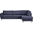 Rom Nordic højrevendt open-end sofa -  navy
