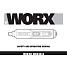 Worx elektronisk skruemaskine WX240 4 V