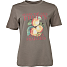 VRS dame T-shirt str. XL - grå