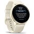 Garmin Vivoactive 6 smartwatch - Bone/Lunar Gold