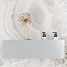 T&B hylde medium - støvet aluminium