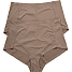VRS dame 2-pak maxi trusse str. 2XL - brun