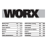 Worx Batteri sæt 2 x 2.0ah + dobbeltlader 2a
