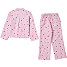 VRS børne pyjamas str. 134 - rosa
