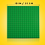LEGO Classic grøn byggeplade 11023