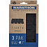 Marathon herre 3-pak tights str. 3XL - sort