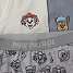 Paw Patrol 3-pak boxershorts str. 98/104 - beige/grå
