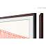 Samsung The Frame ramme 55" - brun