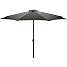 Miami parasol Ø300 cm - Sort