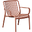 Messina loungestol - Terracotta