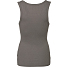 VRS dame rib tanktop str. M - grå