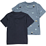 VRS baby 2-pak T-shirt str. 86/92 - blå