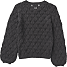 VRS børne cardigan str. 122/128 - sort