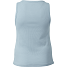 VRS dame rib tanktop str. 50 - lyseblå