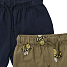 VRS baby 2-pak shorts str. 74/80 - oliven/blå