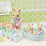 Sylvanian Families trillingernes badesæt
